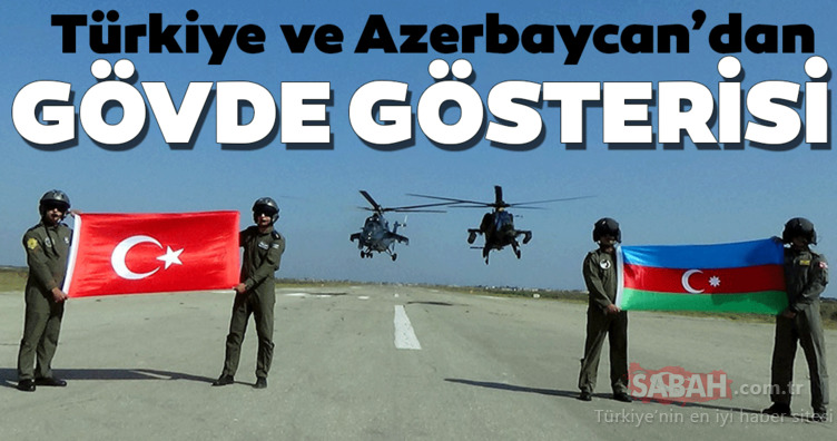 Türkiye ve Azerbaycan’dan gövde gösterisi