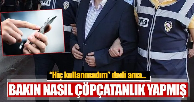 Hiç kullanmadım dediği ByLock’tan çöpçatanlık yapmış