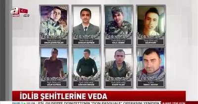 İdlib şehitlerine son veda! | Video