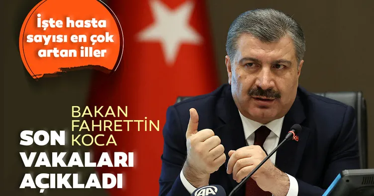 Son dakika haberi: Bakan Fahrettin Koca 6 Eylül koronavirüs vaka ve vefat sayılarını açıkladı! İşte, Türkiye'de corona virüs son durum tablosu