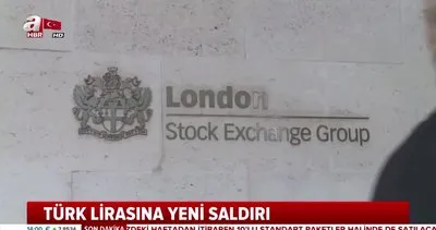Londra merkezli finans kuruluşlarından TL’ye saldırı | Video