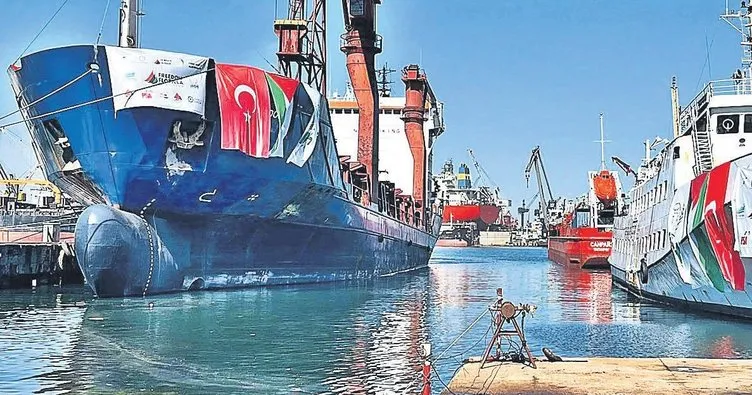 Özgürlük filosu yola çıkmak için İstanbul’da
