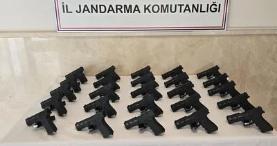 Antalya jandarmadan silah kaçakçılığına geçit yok