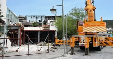 Bodrum’un simgelerinden Halikarnas yıkıldı