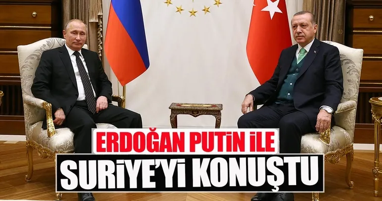 Erdoğan ile Putin telefonda görüştü
