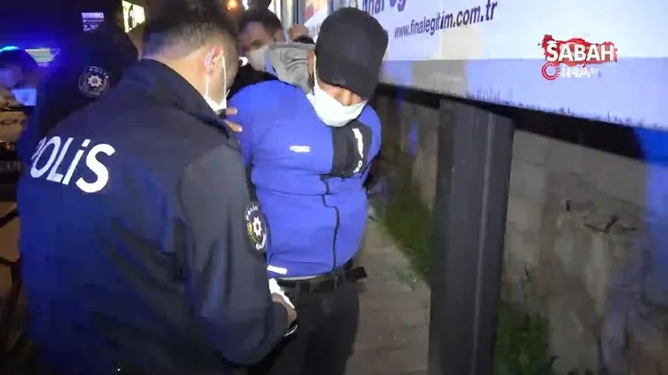 Kucaklarında televizyon, çalıntı motosikletle kaçan 2 şüpheli yakalandı