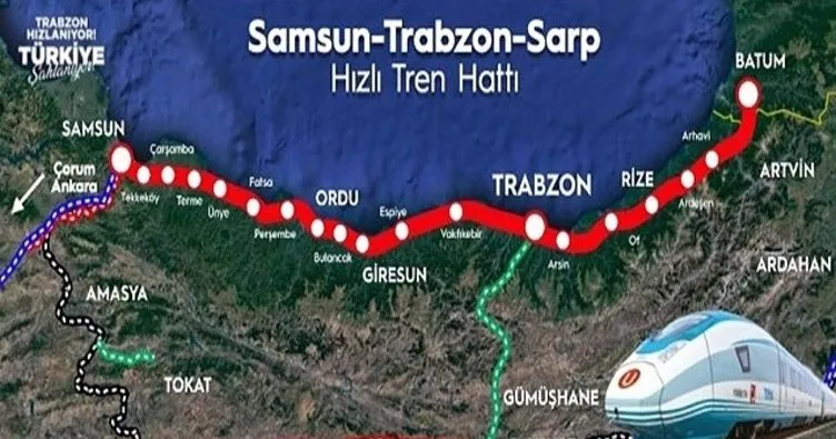 Prof.Dr. Oruç: Samsun- Sarp arası demiryolu projesi bölgeye önemli avantajlar sağlayacak