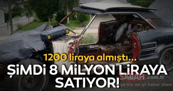 1200 liraya aldığı hurda arabayı şimdi 8 milyon liraya satıyor! İşte şaşkına çeviren büyük değişim!
