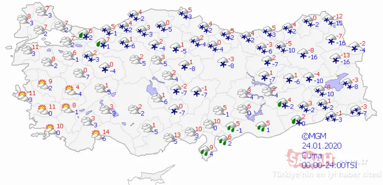 Meteoroloji’den son dakika hava durumu ve İstanbul için kar yağışı uyarısı! İstanbul’da hava nasıl olacak?
