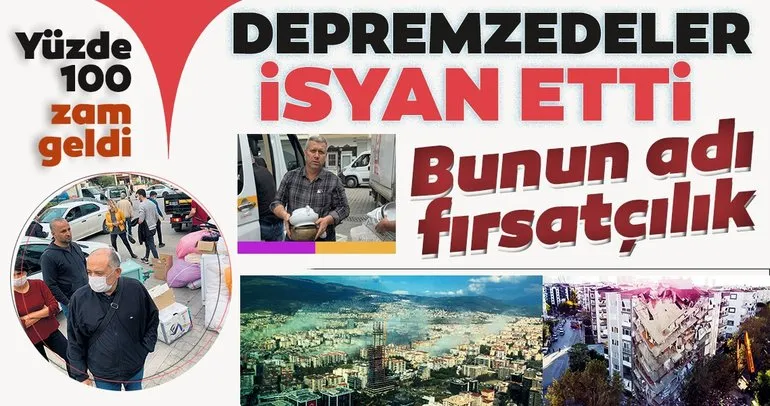 Son dakika haberi: İzmir’deki depremin ardından büyük fırsatçılık! Ev kiralarına yüzde 100 zam yaptılar...
