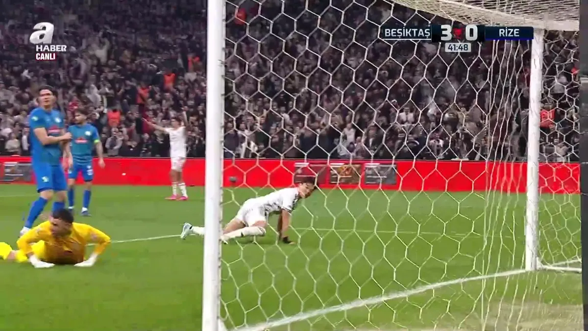 GOL | Türkiye Kupası: Beşiktaş 3-0 Rizespor videosunu izle GOL | Türkiye Kupası: Beşiktaş 3-0 Rizespor videosunu izle