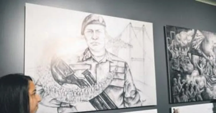 Genclerin Karakalem Cizimleriyle 15 Temmuz Sayfa 5 En Son Haber