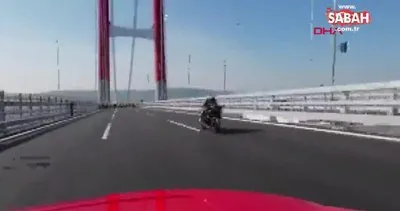 Kenan Sofuoğlu ve Toprak Razgatlıoğlu, Çanakkale Köprüsü’nden rüzgar gibi geçti | Video