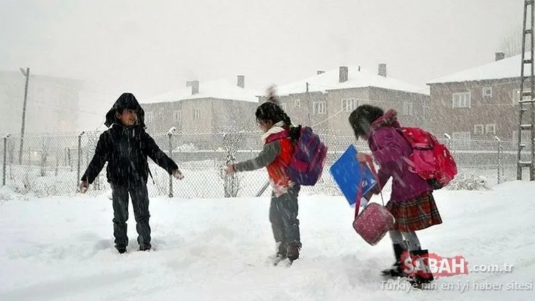Yarın okullar tatil mi? 12 Şubat Çarşamba günü kar tatili olan iller ve ilçeler! Valiliklerden kar tatili açıklaması var mı?