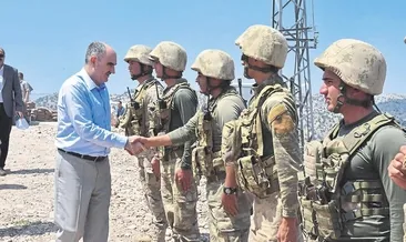 Mehmetçiğe moral ziyareti