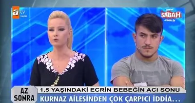 Müge Anlı’da Ecrin bebek cinayetinde üvey amca Özkan’ın babası Nuri Kurnaz’dan olayla ilgili şok iddialar!
