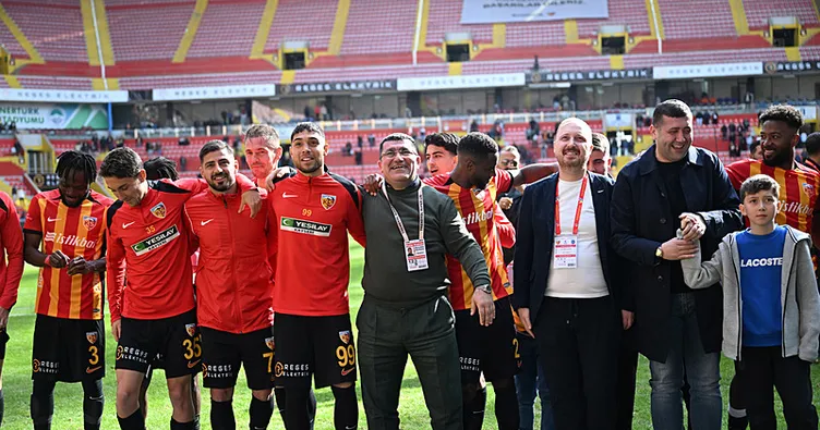 Kayserispor 6 maçta 11 puan topladı