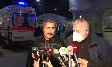 Usta oyuncu Rasim Öztekin’in ölüm haberini alan oyuncu arkadaşları hastaneye geldi!