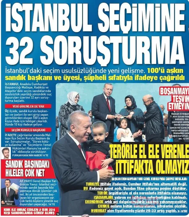 Türkiye İstanbul seçimlerindeki şaibe skandalını SABAH'tan okudu!