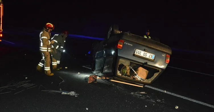 Kuzey Marmara Otoyolu’nda otomobil metrelerce sürüklendi: 2 yaralı