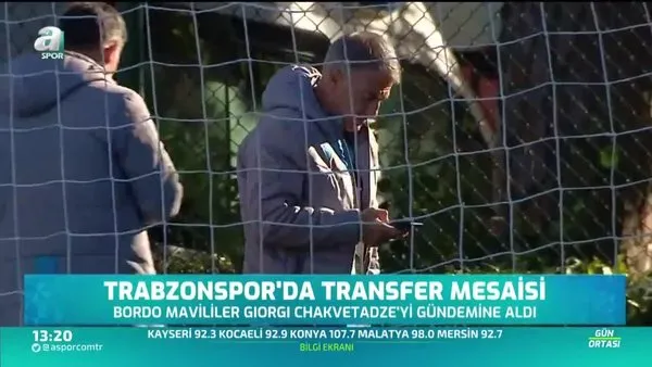 Trabzonspor Giorgi Chakvetadze'yi gündemine aldı