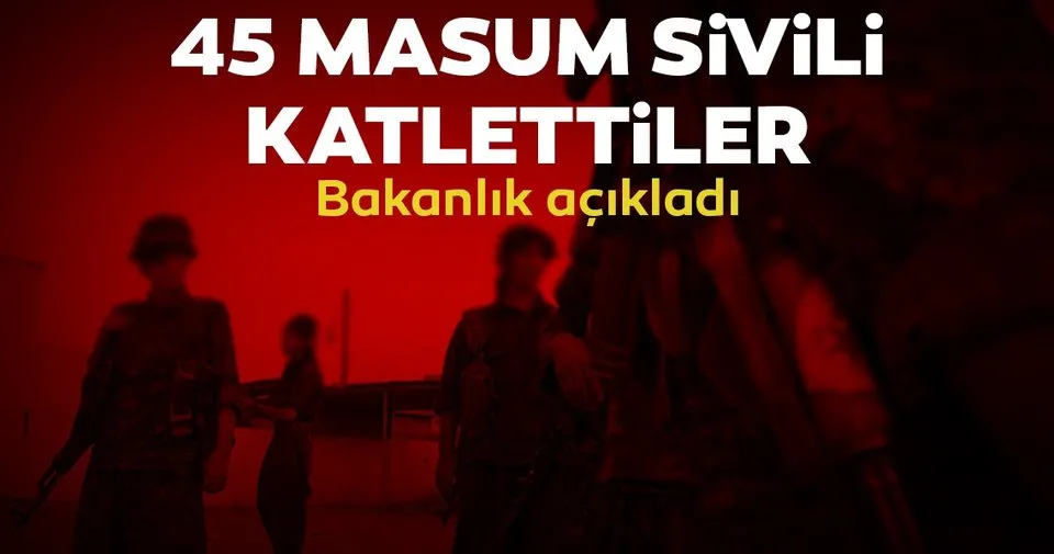 Msb 45 Masum Sivili Katlettiler Son Dakika Haberler