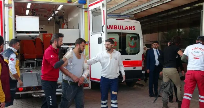 Fırat Kalkanı’nda yaralanan 10 ÖSO askeri Kilis’e getirildi