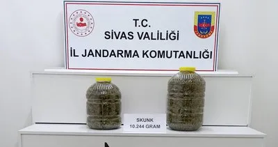 Sivas’ta yolcu otobüsünden uyuşturucu çıktı #sivas