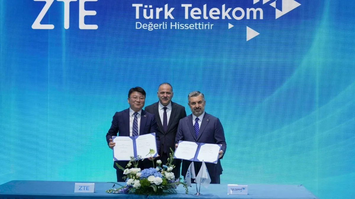 Türk Telekom ve ZTE’den 5G akıllı cihaz ve sürdürülebilir teknolojilerde güçlü iş birliği Türk Telekom ve ZTE’den 5G akıllı cihaz ve sürdürülebilir teknolojilerde güçlü iş birliği