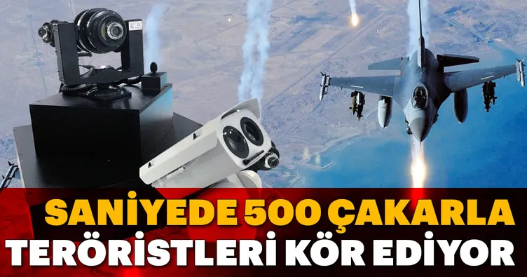 Bu silah teröristleri kör ediyor