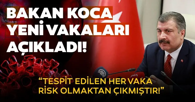 SON DAKİKA HABER: Sağlık Bakanı Fahrettin Koca Türkiye’deki corona virüs vaka sayısını tek tek açıkladı! Türkiye’de kaç vaka var?