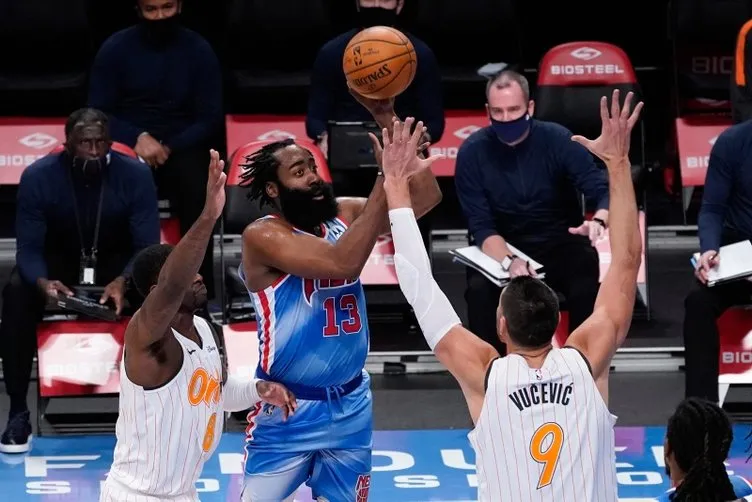 NBA’de Harden yeni takımı Brooklyn Nets kariyerine rekorla başladı