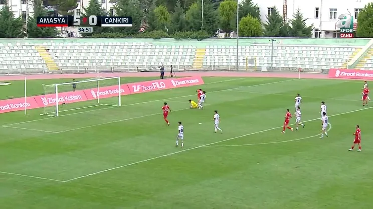 GOL | Amasyaspor 1968 Fk 6-0 Çankırıgücü Sk