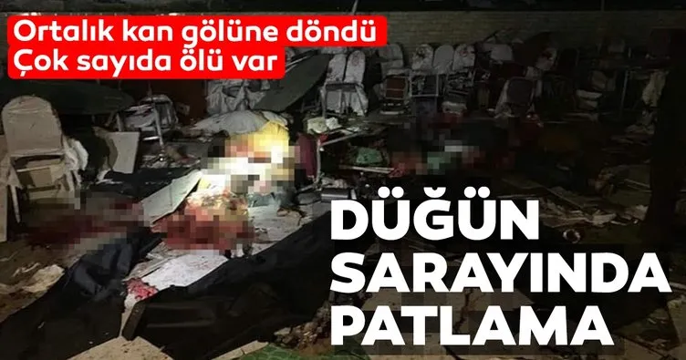 Son dakika: Kabil’de düğün salonunda patlama oldu. Çok sayıda ölü var