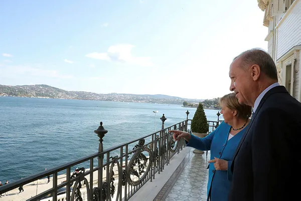 Angela Merkel'den veda ziyareti! Başkan Erdoğan ile bir araya geldi