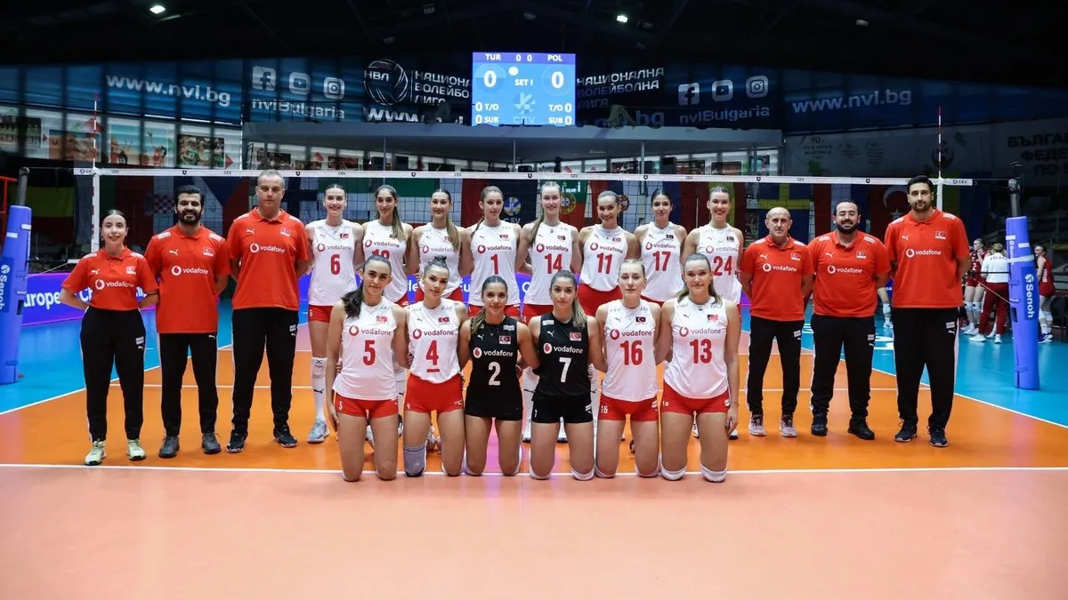 Türkiye U20 Kadın Voleybol Takımı, Avrupa şampiyonu oldu!