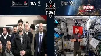 Astronot Alper Gezeravcı, uzaydan Samsun'a bağlandı