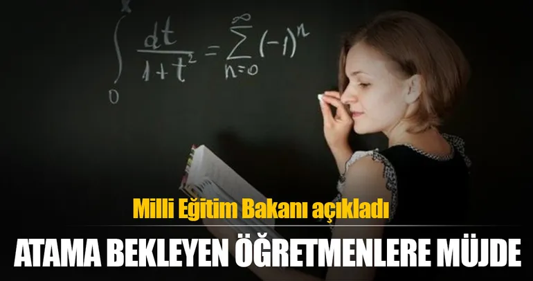 Atama bekleyen öğretmenlere müjde