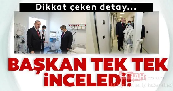 Başkan Erdoğan tek tek inceledi! Sancaktepe'deki Prof. Dr. Feriha Öz Acil Durum Hastanesi açıldı