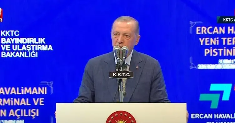 Son dakika: Başkan Erdoğan Çağrımı yineliyorum diyerek açıkladı! Uluslararası topluma KKTC çağrısı