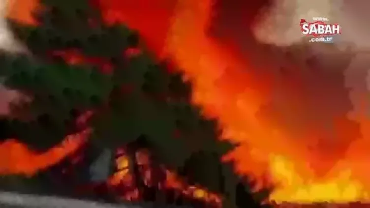 Ankara’da korkutan yangın