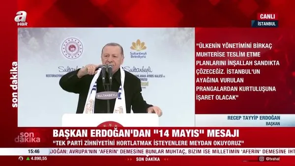 Başkan Erdoğan'dan Babacan'a sert tepki: 