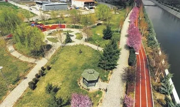 Parklarda sonbahar keyfi