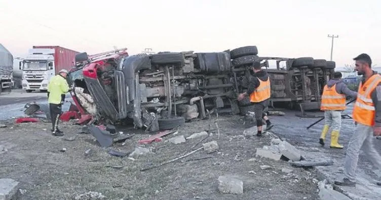 Adana’da zincirleme trafik kazası: 6 yaralı