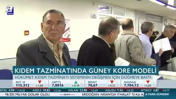 Kıdem tazminatı için Güney Kore modeli