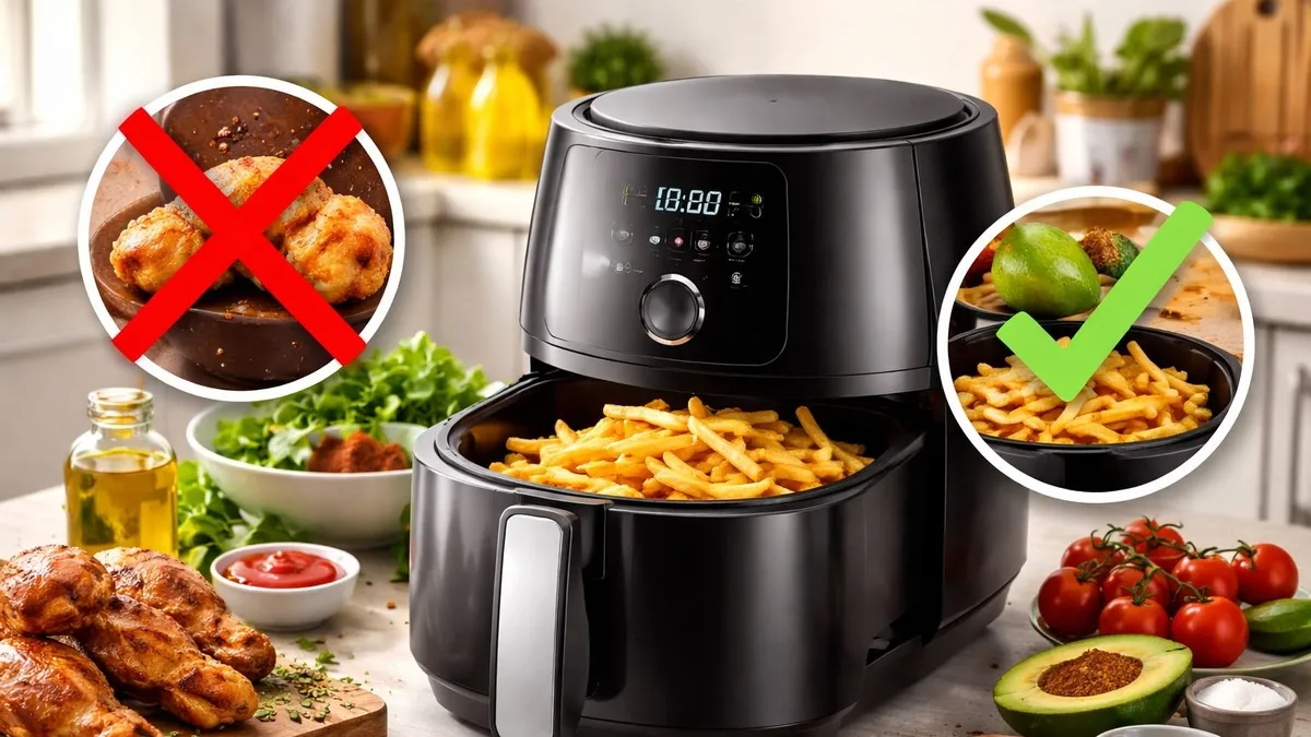 Airfryer Kullanırken Sakın Bunu Yapmayın! Meğer Herkes Yanlış Biliyormuş: İşte 8 Altın Kural