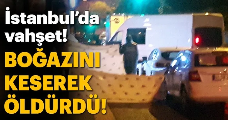 Tartıştığı Afgan gencin boğazını keserek öldürdü