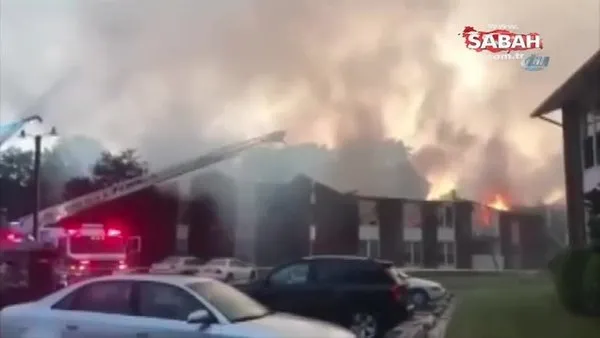 ABD’de Türklerin yaşadığı apartmanda yangın
