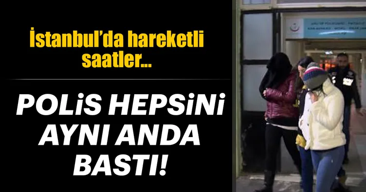 İstanbul’da Mali Şube operasyonu