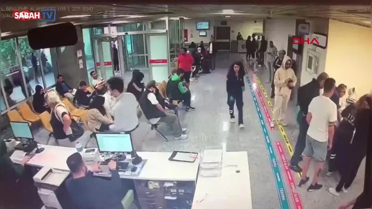 Sedyede geldiği hastaneden hırsızlık yaparak kaçtı | Video
